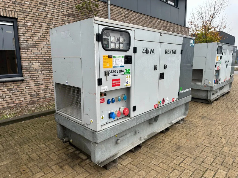 Generator set Europower EPUS44TDE Kubota Leroy Somer 44 kVA Supersilent Rental generatorset 2018 !: picture 16