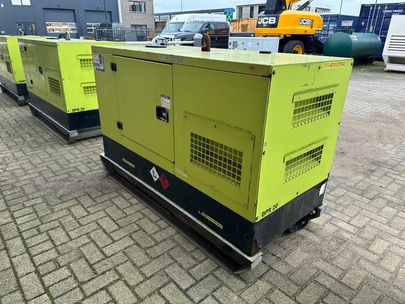 Generator set GESAN DPR 20 Perkins Leroy Somer 20 kVA Supersilent Rental generatorset: picture 15