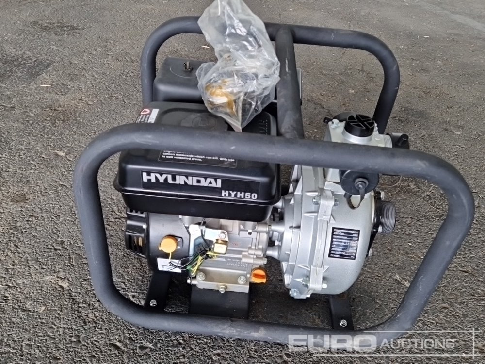 Water pump Unused Hyundai HYH50 Gasoline Water Pump, Accessories / Motobomba: picture 8