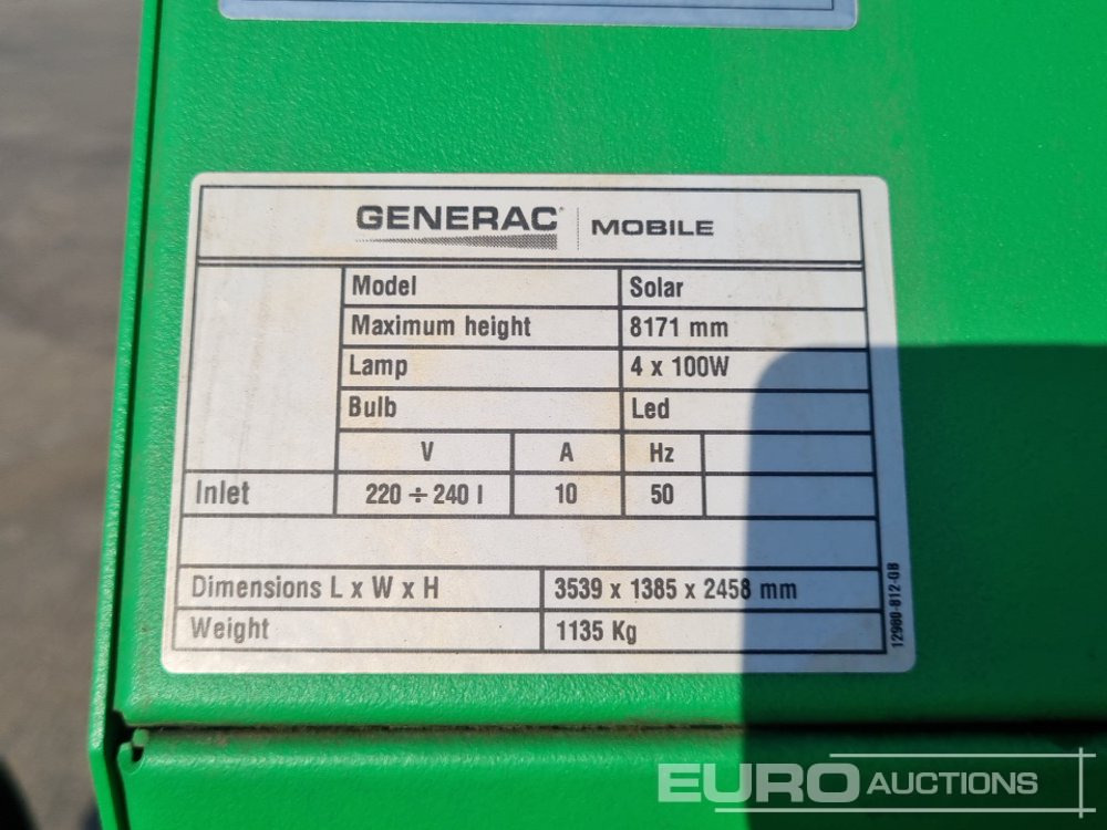 Lighting tower 2022 Generac Solar: picture 28