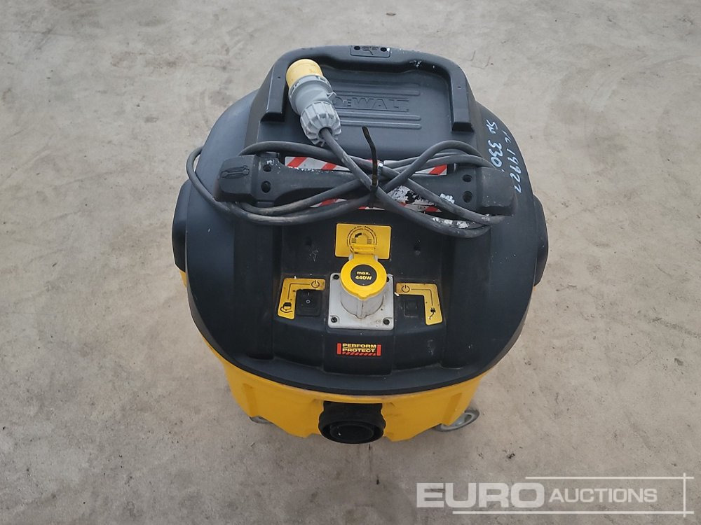 Construction equipment Dewalt DWV901L 110 Volt Industrial Vacuum Cleaner: picture 8